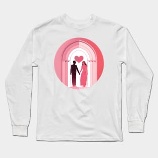 Discover True Romance: Art, Creativity and Connections for Valentine's Day and Lovers' Day Long Sleeve T-Shirt